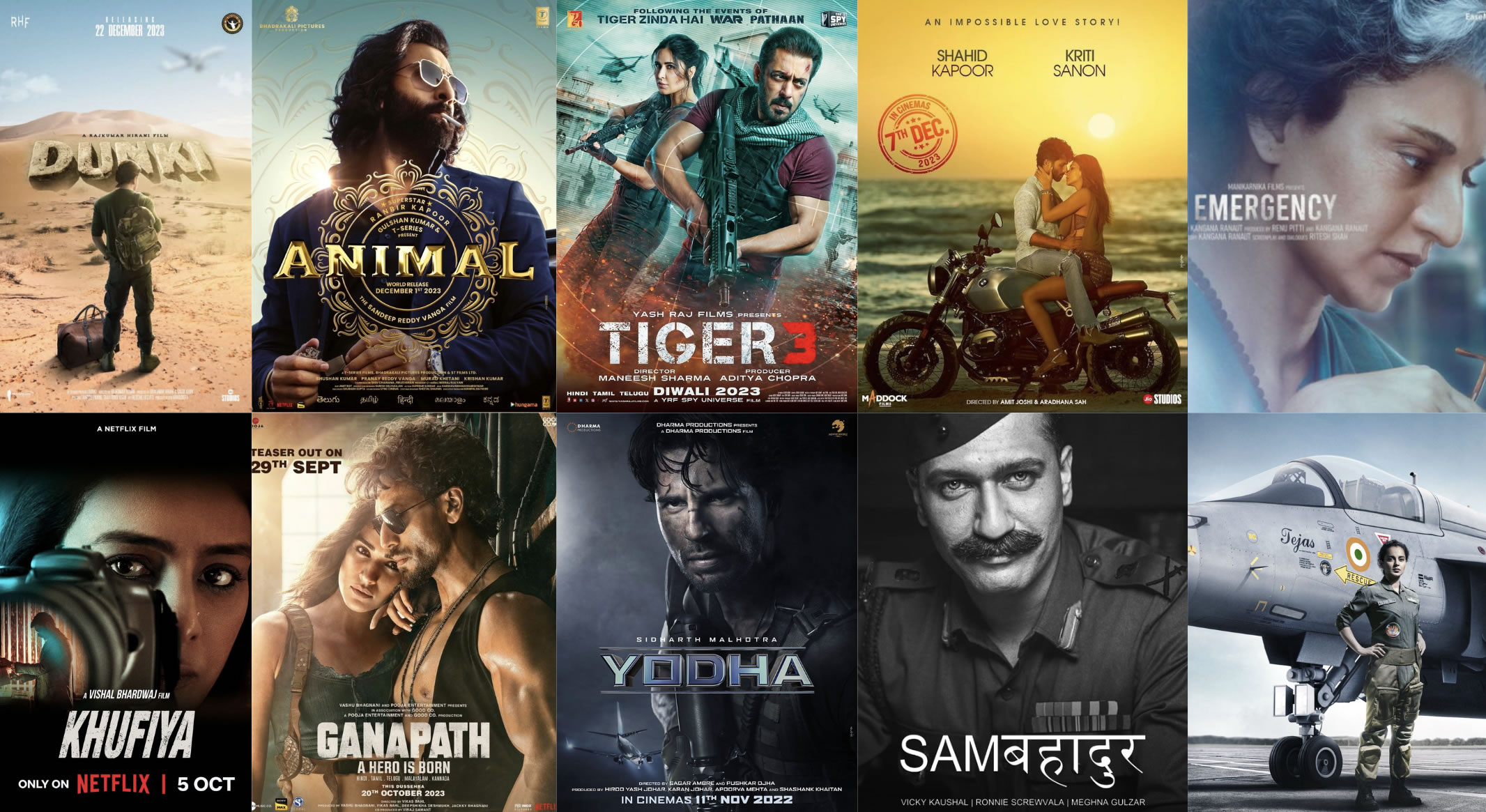 New Bollywood Films 2023